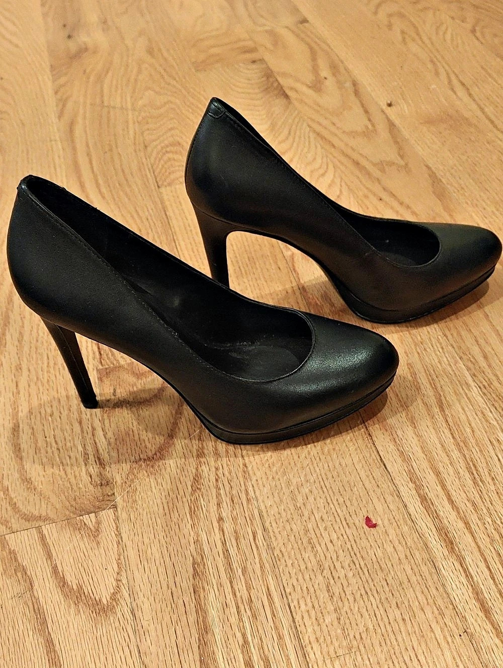 Nine West Black Platform Pumps US 7.5